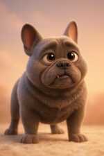 CGI style French Bulldog
