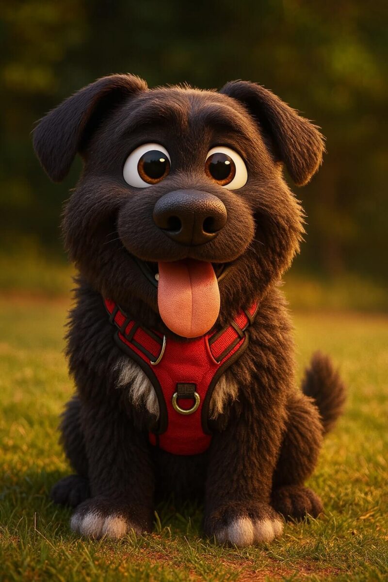 CGI style Cane Corso