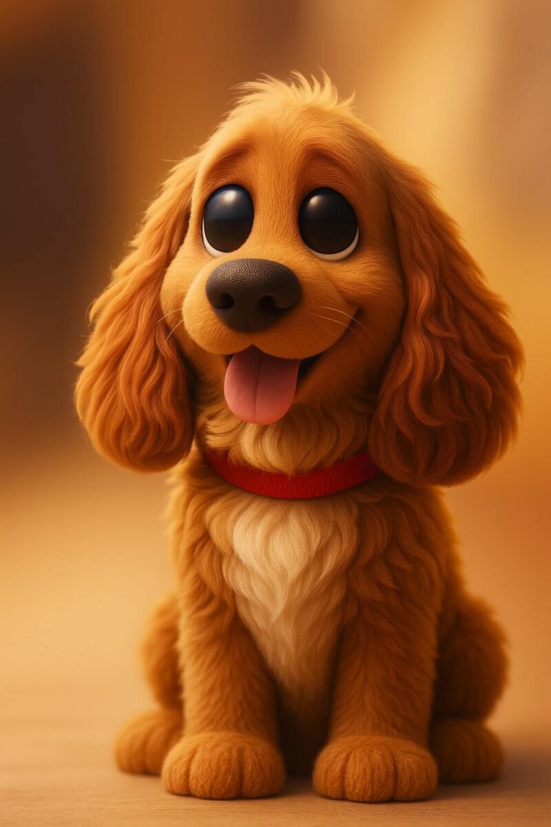 CGI style Spaniel