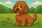 Classic cartoon style Cockapoo