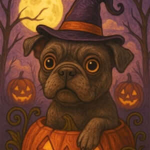 Small Halloween Portrait for testimonial