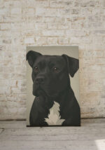 large canvas print of a dog