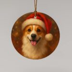 Ceramic Pet Portrait Christmas Tree Decoration